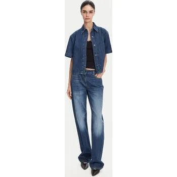 Dámská košile French Connection džínová košile 72NZD Modrá Regular Fit L