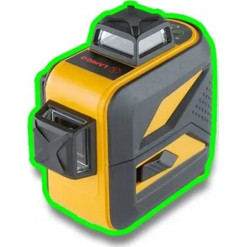 Měřící laser Víceliniový 360° laserový nivelační přístroj CROSS 3DG LAMIGO se zeleným paprskem