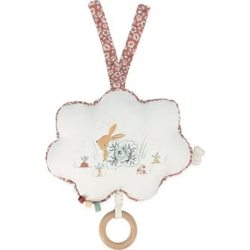 Hračka pro nejmenší Kaloo Petit Chansons Hudební hračka Obláček se zajíčkem