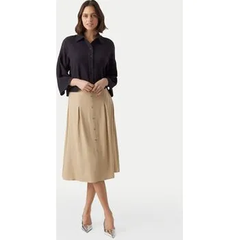 Dámská košile Vero Moda Košile Natali 10279685 Černá Standard Fit S