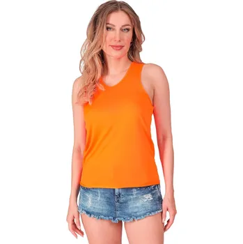 Karnevalový kostým Neonově oranžové tílko Velikost: S/M