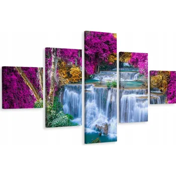 Obraz Vícedílný obraz Příroda kaskáda Krajina Les 250x150