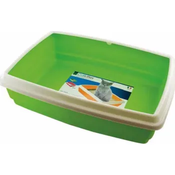 Toaleta pro kočku WC s okrajem Jumbo, zelené