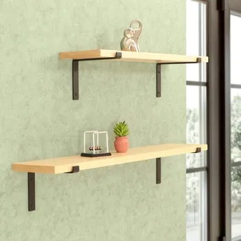 police Indický nábytek - Police na zeď s konzolí Lena BUK 50 cm