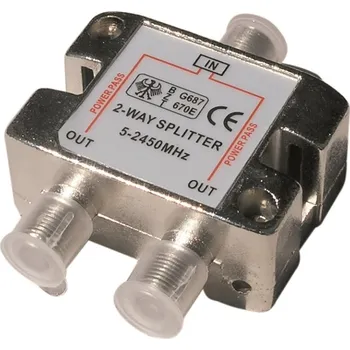 Příjem digitálního pozemního vysílání JK ROZBOČOVAČ RO18 2XF SAT 2xDC