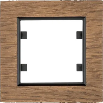 HAG LUMINA WL9016 RÁMEČEK 1-NÁS. LUMINA PASSION DŘEVO ČERNÝ DUB