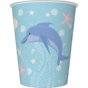 Jednorázové nádobí Kelímek papírový 250ml,8ks KD01 OG 030601