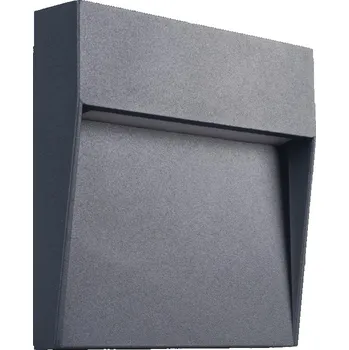 Nástěnné svítidlo KAN SVÍTIDLO LED DULI 4W-NW-L-GR 4W 4000K 100LM IP54 33750