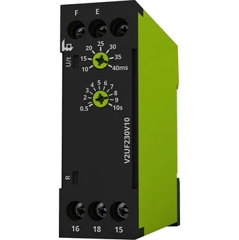 Relé TELE RELÉ HLÍDACÍ V2UF230V10 KRÁTKODOBÝCH VÝPADKŮ STŘ. NAPĚTÍ 2100600