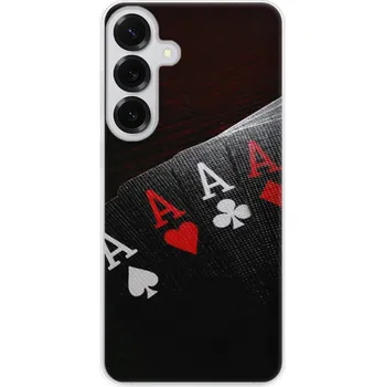 Pouzdro na mobilní telefon Silikonové pouzdro iSaprio - Samsung Galaxy S25 Plus - Poker (Odolný silikonový kryt, obal, pouzdro iSaprio - Samsung Galaxy S25 Plus - Poker - skvělá ochrana a pružnost, stylový UV potisk, lehkost, tiskne se v České republice)
