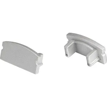 LED páska MCLED KONCOVKA PRO PH2 BEZ OTVORU STŘÍBRNÁ 1KS ML-762.021.74.0