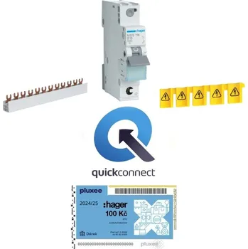 Jistič HAG BALÍČEK BEZŠROUBOVÝ QUICKCONNECT 3QC