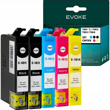 IP kamera Sada inkoustů do tiskárny Epson T1811 x2 + T1812 + T1813 + T1814 XL