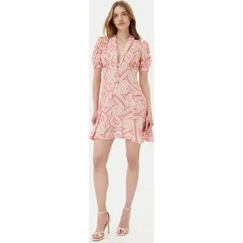 Dámské šaty Silvian Heach Letní šaty Lapug GPP25364VE Růžová Regular Fit 38