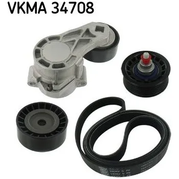 Sada žebrovaných klínových řemenů SKF VKMA 34708
