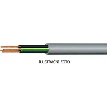 elektrický kabel Ovládací kabel YSLY-JZ 12x1 šedá (vodiče číslované)