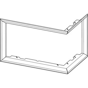 Krbová kamna Rámeček krycí polohluboký univerzlní Romotop DR3SH RAM04