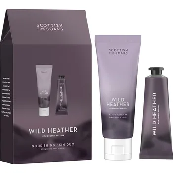 Kosmetická sada SCOTTISH FINE SOAPS Wild Heather Sada péče o tělo, 2 ks