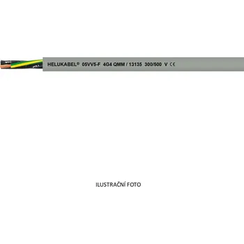 elektrický kabel HELU KABEL H05VV5-F (NYSLYO-JZ) 5G10 13150