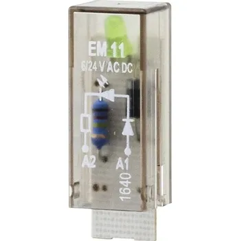 Relé TELE MODUL EM 11 ZEL. LED + DIODA 6-24VAC/DC K PATICI RSS 214 180308