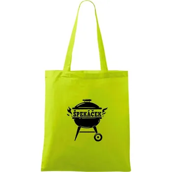 Špekáček - Taška bavlněná - 42 x 38 cm ( Limetková )