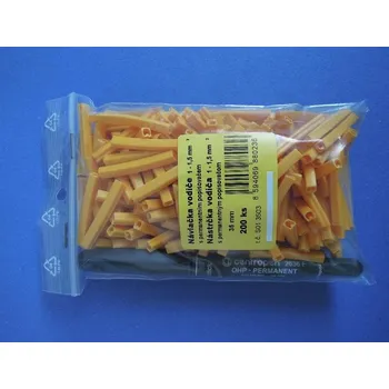 Sada návlaček s permanentním popisovačem 1,0-1,5mm/200ks