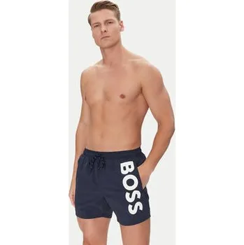 Pánské plavky BOSS Plavecké šortky Octopus 50514502 Tmavomodrá Regular Fit XXL