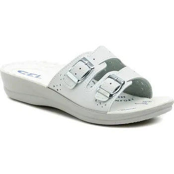 Dámské pantofle Inblu VR00006B bílé gelové dámské papuče EUR 37