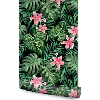 Fototapeta Tapeta Tropické Listy Květiny /1101589841