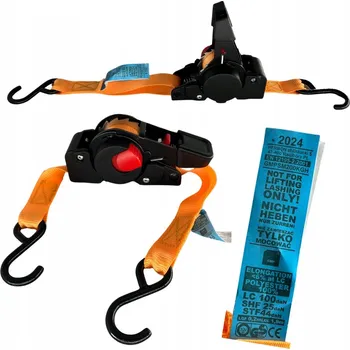 autokoberec POPRAH PRO PŘEPRAVU MOTOCYKLŮ, LODÍ, SKÚTRŮ, ČTYŘKOLEK S AUTOMATICKÝM NAVIJÁKEM