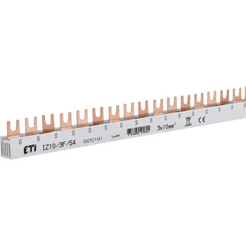 ETI LIŠTA PROP. 3F 63A 10MM2 VIDLIČKA IZ10/3F/54 002921141