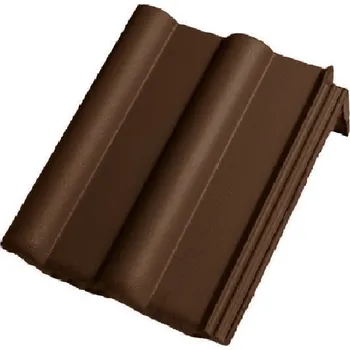 betonová krytina Taška pultová základní BRAMAC Classic Protector Plus -tmavohnědá