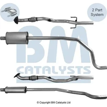 Výfuková trubka Výfuková trubka BM Catalysts BM51131