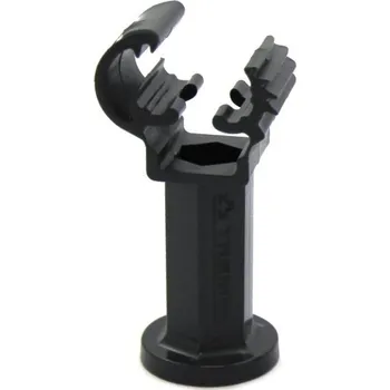 Hromosvod TREMIS PODPĚRA VEDENÍ KRUH. VODIČE PRŮM. 7-11MM PV 1P-55A DO ZDIVA L=55MM ANTRACIT VS255