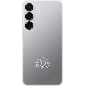 Pouzdro na mobilní telefon Silikonové pouzdro iSaprio - Samsung Galaxy S25 Plus - čiré - Lotos (Odolný silikonový kryt, obal, pouzdro iSaprio - Samsung Galaxy S25 Plus - čiré - Lotos - skvělá ochrana a pružnost, stylový UV potisk, lehkost, tiskne se v České republice)