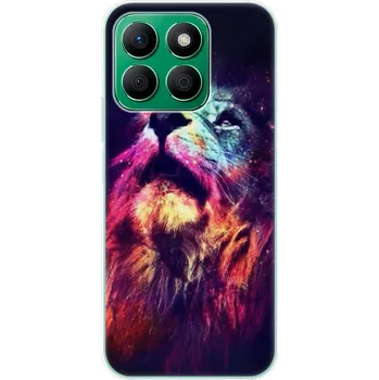 Pouzdro na mobilní telefon Silikonové pouzdro iSaprio - Honor X8b - Lion in Colors (Odolný silikonový kryt, obal, pouzdro iSaprio - Honor X8b - Lion in Colors - skvělá ochrana a pružnost, stylový UV potisk, lehkost, tiskne se v České republice)