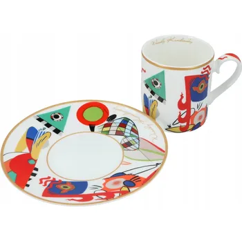 Carmani, šálek 240 ml s podšálkem - WASSILY KANDINSKY/Muses