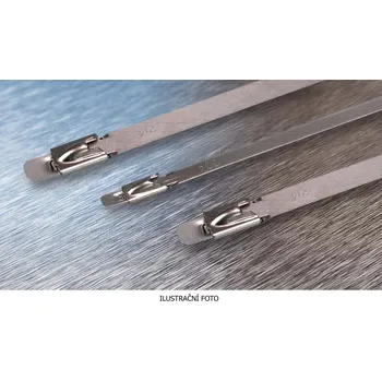 Kotouček do pokladny a tiskárny štítků Pásek vázací s kuličkovým zámkem BALL LOK WAPRO WTM-BL-1000HD (KE1388) 7,9/1067mm, nerez 304 wpr2085