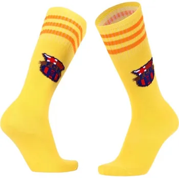 Numberoplus Dětské fotbalové vysoké ponožky - FC Barcelona Barva: Žlutá