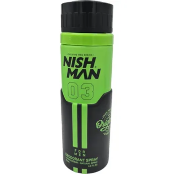 Nishman - 03 Deodorant ve spreji - Deodorant ve spreji pro muže 200 Ml