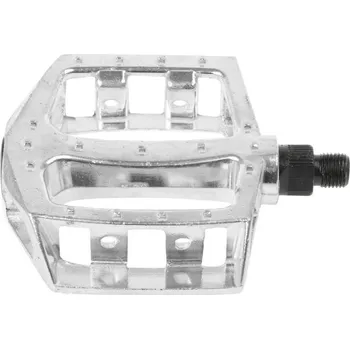 Pedál na kolo Pedály BMX standard závit 9/16"Al stříbrné
