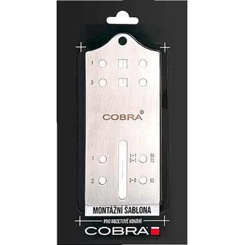 MONTÁŽNÍ ŠABLONA PRO ROZETOVÉ KOVÁNÍ COBRA