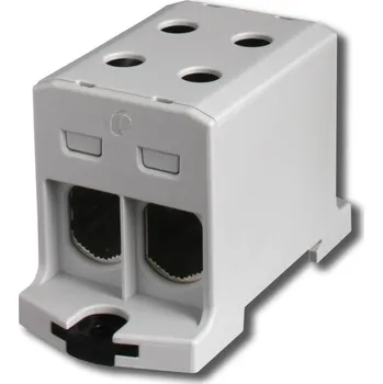 Univerzální řadová svorka MOREK OTL 95-2 2xAl/Cu 6-95mm2 1000V šedá MAA2095A10