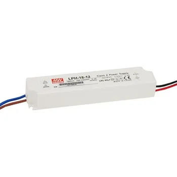 spínaný zdroj AKAM ZDROJ LPH-18-12 - LED NAPÁJEČ 12V 18VA IP67 ROZMĚRY 140X30X22MM, 11551