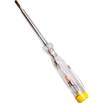 Zkoušečka Fázová zkoušečka PANCONTROL PAN PSD140TR transparentní s žárovkou 250V, L=140mm