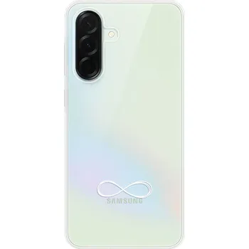 Pouzdro na mobilní telefon Silikonové pouzdro iSaprio - Samsung Galaxy A36 5G - čiré - Infinity (Odolný silikonový kryt, obal, pouzdro iSaprio - Samsung Galaxy A36 5G - čiré - Infinity - skvělá ochrana a pružnost, stylový UV potisk, lehkost, tiskne se v České republice)