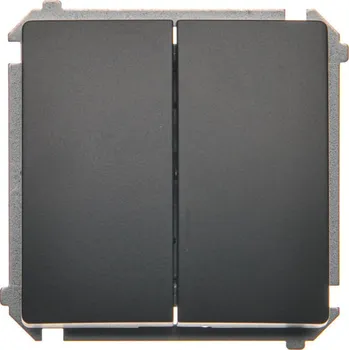 SIMON BASIC PŘEPÍNAČ ŘAZENÍ 6+6, GRAFIT BMW6/2.01/28