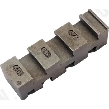 Nýtovač řetězu Kovadlinka k roznýtovačce TECOMEC 1/4" 1,1mm 1/4" 1,3mm .325" 3/8" .404" (K00600067)