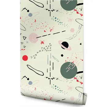 Fototapeta Tapeta do pokoje pro mládež, planety, hvězdy