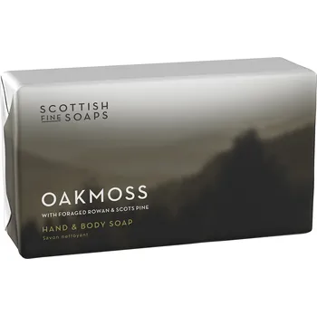 Mýdlo SCOTTISH FINE SOAPS Oakmoss Tuhé mýdlo, 220 g
